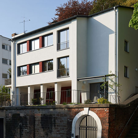 energetische Sanierung mit WDVS an einem Wohnhaus in Saarbrücken - Saarland